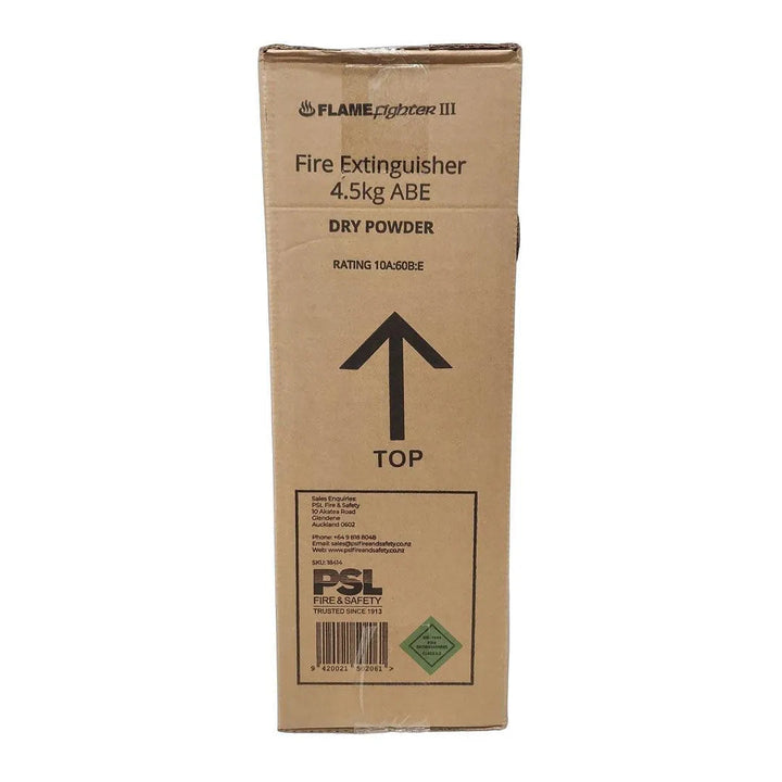 Flamefighter III 4.5kg ABE Dry Powder Fire Extinguishers - pslfireandsafety.co.nz