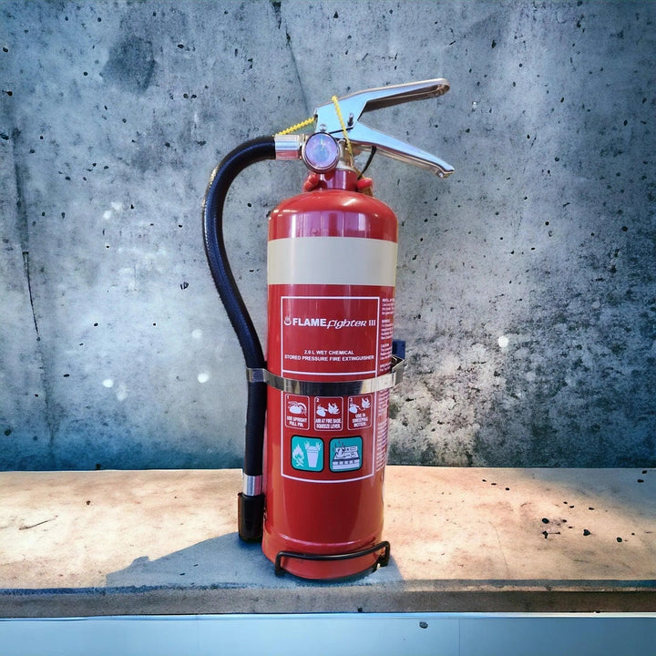 Flamefighter 2L Wet Chemical Extinguishers - pslfireandsafety.co.nz