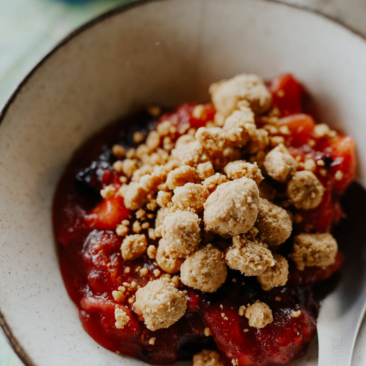 Apple & Berry Crumble (GF)