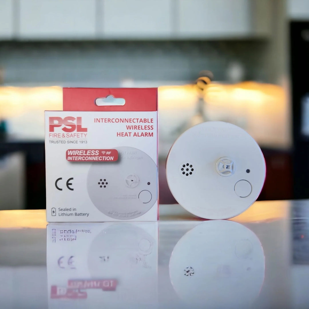 Heat Alarm Interconnectable Wireless