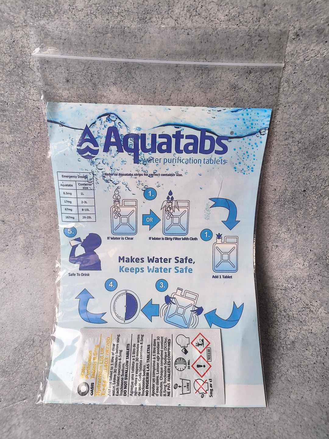 Water Purification Tablets
