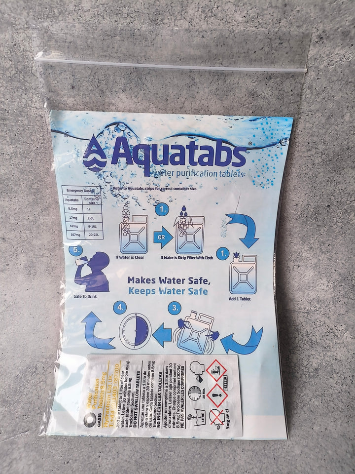 Water Purification Tablets