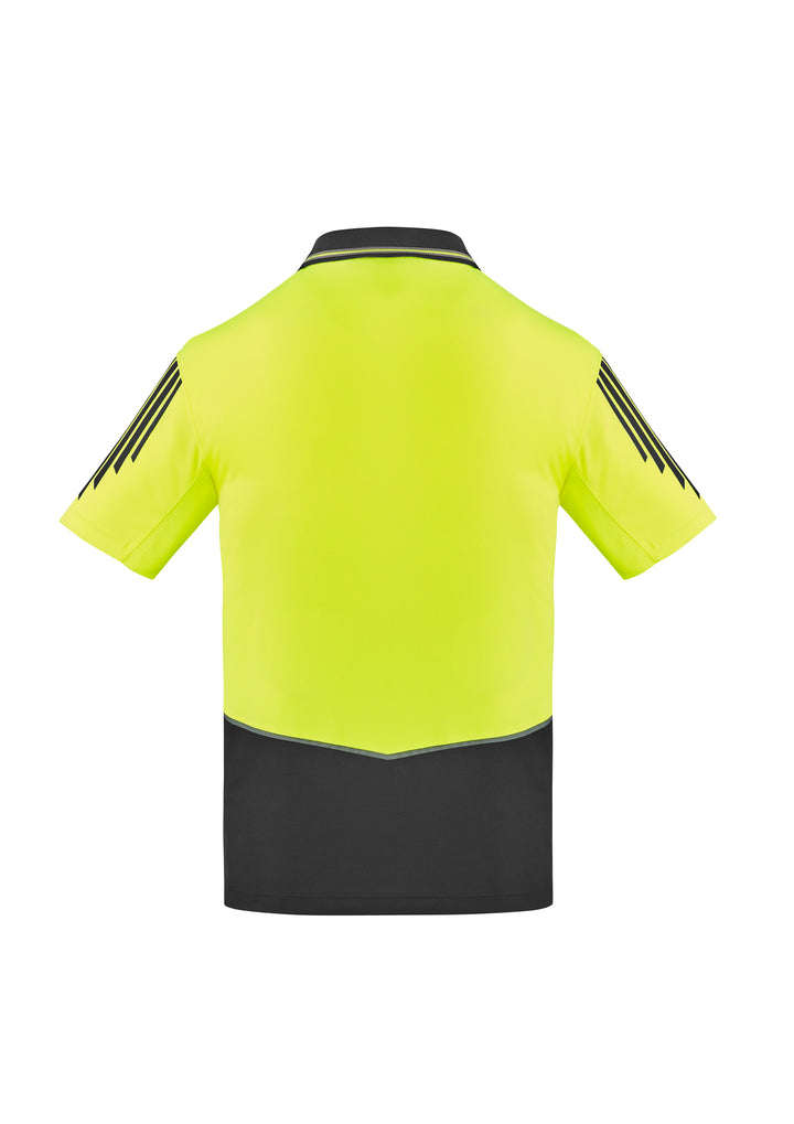 Syzmik ZH315 Mens Hi Vis Flux Short Sleeve Polo