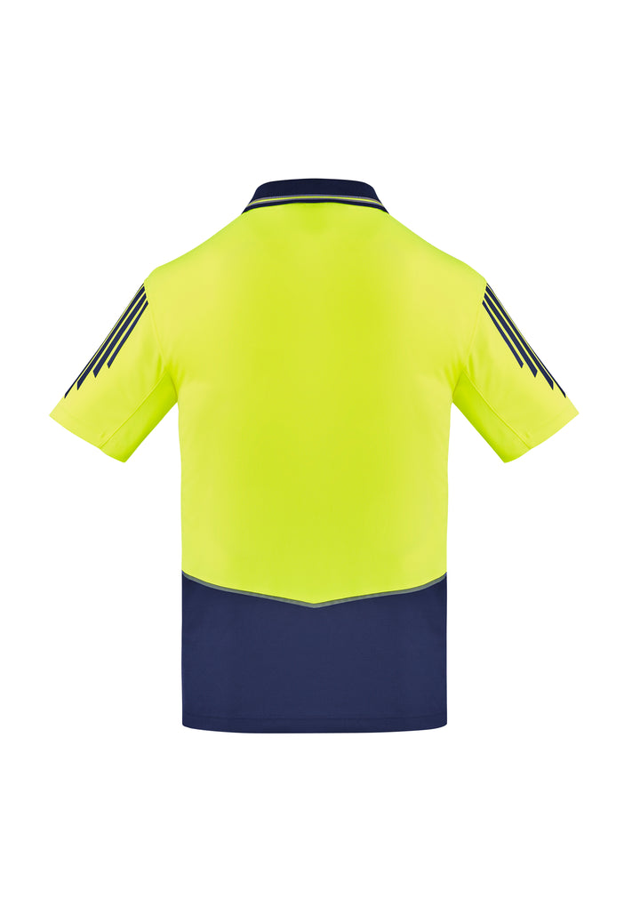 Syzmik ZH315 Mens Hi Vis Flux Short Sleeve Polo