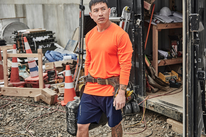 Syzmik ZH390 Mens Hi Vis Long Sleeve Tee