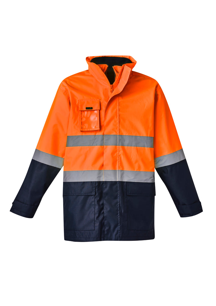 Syzmik ZJ220  Mens Hi Vis Basic 4 In 1 Waterproof Jacket