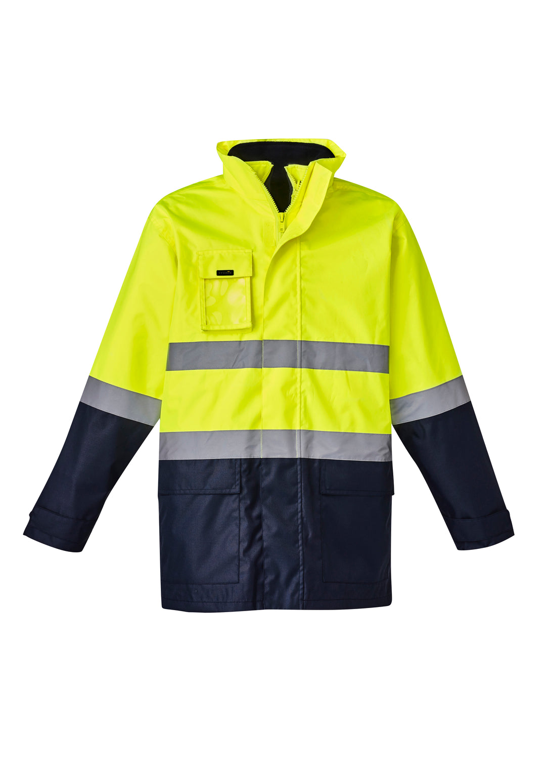 Syzmik ZJ220  Mens Hi Vis Basic 4 In 1 Waterproof Jacket