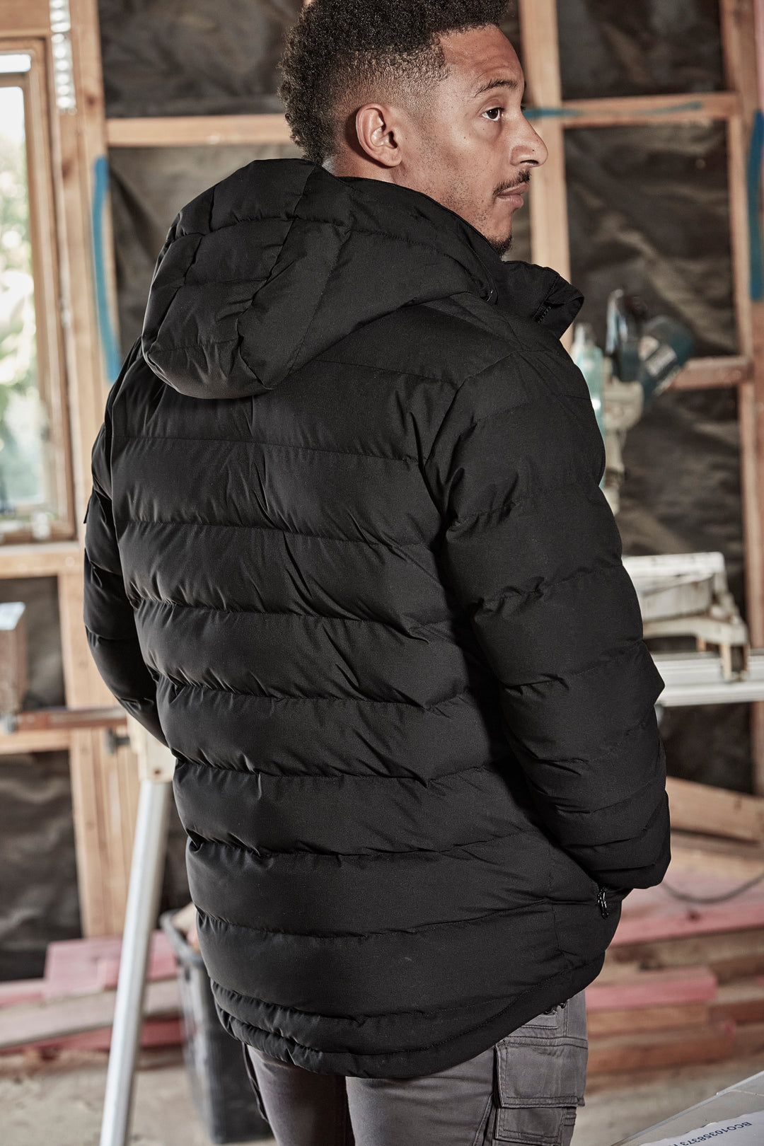 Syzmik ZJ240 Unisex Streetworx Hooded Puffer Jacket