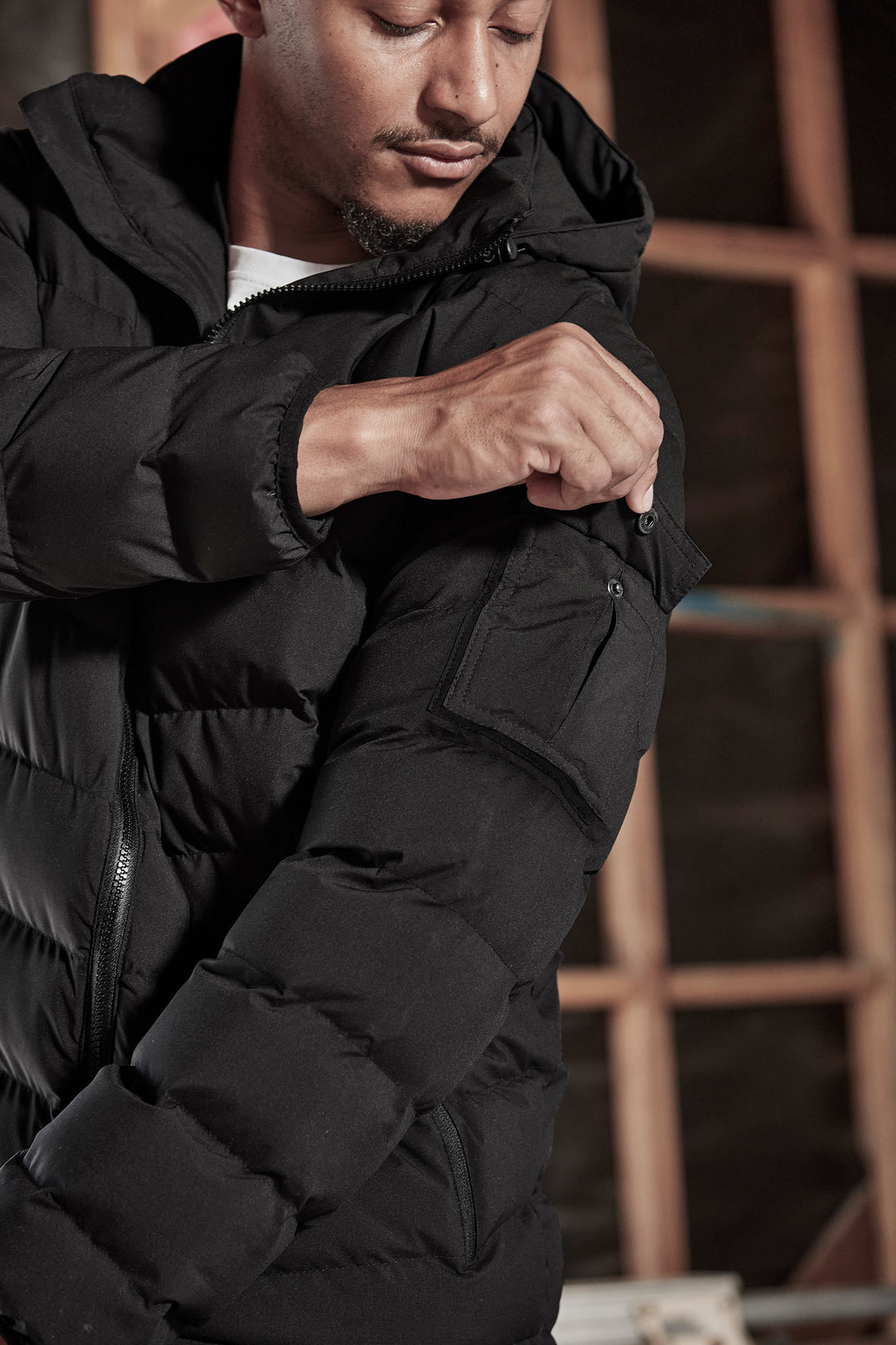 Syzmik ZJ240 Unisex Streetworx Hooded Puffer Jacket