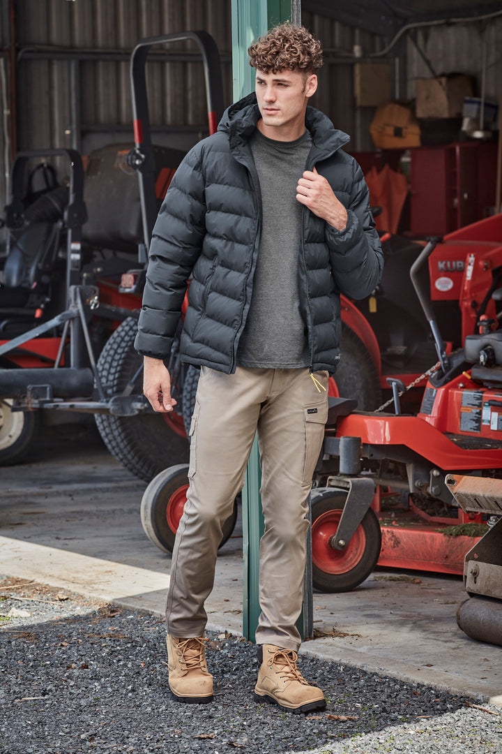 Syzmik ZJ240 Unisex Streetworx Hooded Puffer Jacket