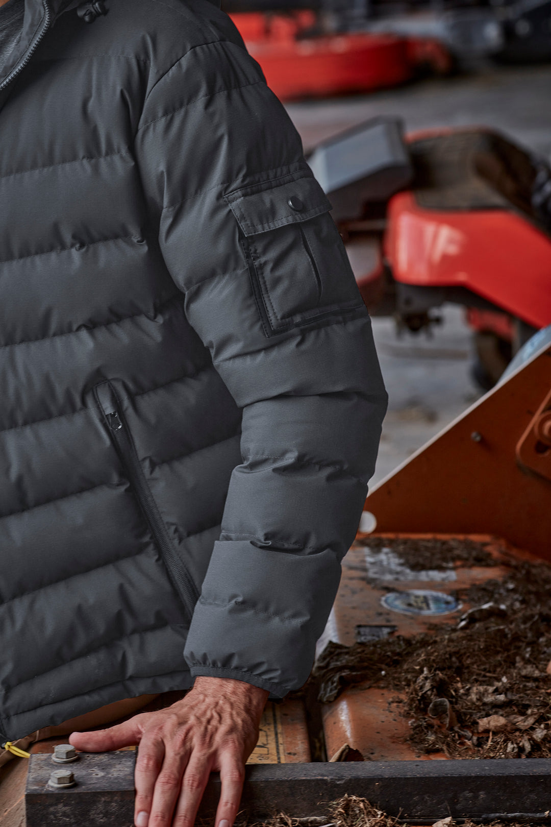 Syzmik ZJ240 Unisex Streetworx Hooded Puffer Jacket