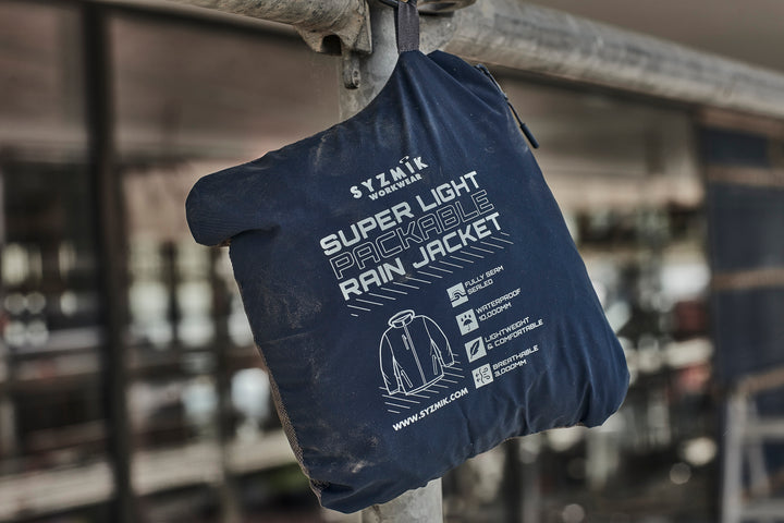 Syzmik ZJ260 Unisex Super Light Packable Rain Jacket
