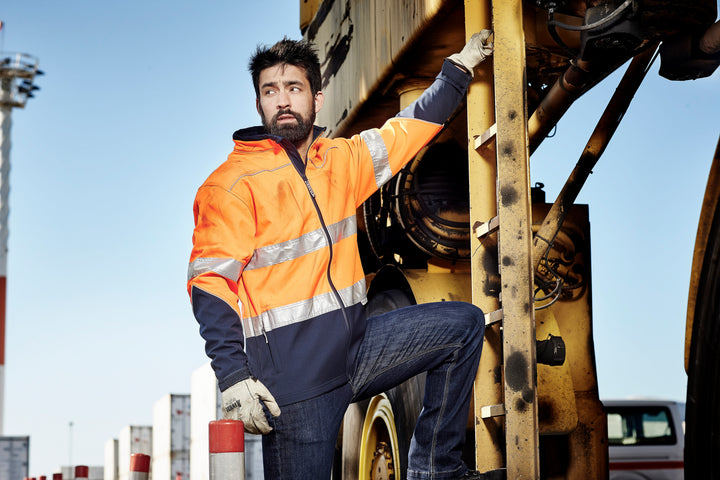 Syzmik ZJ353 Unisex Hi Vis Softshell Jacket