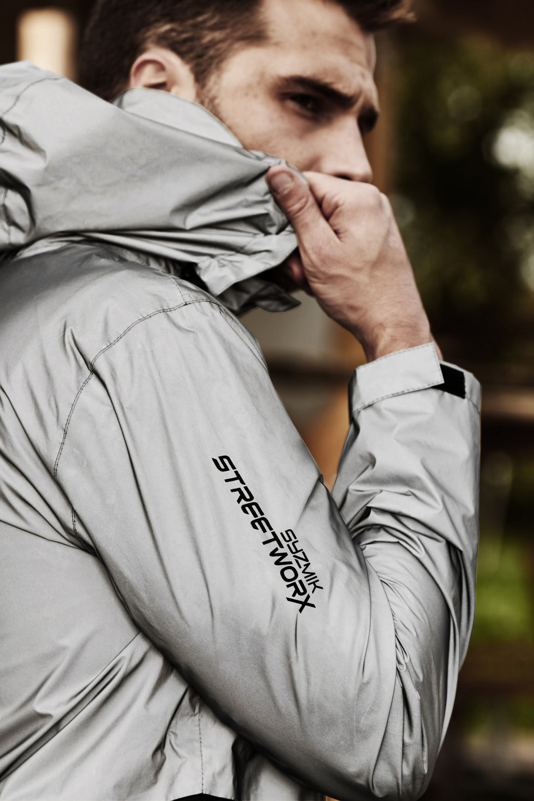 Syzmik ZJ380 Unisex Streetworx Reflective Waterproof Jacket
