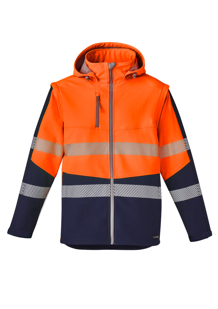 Syzmik ZJ453 Unisex Streetworx 2 In 1 Stretch Softshell Jacket