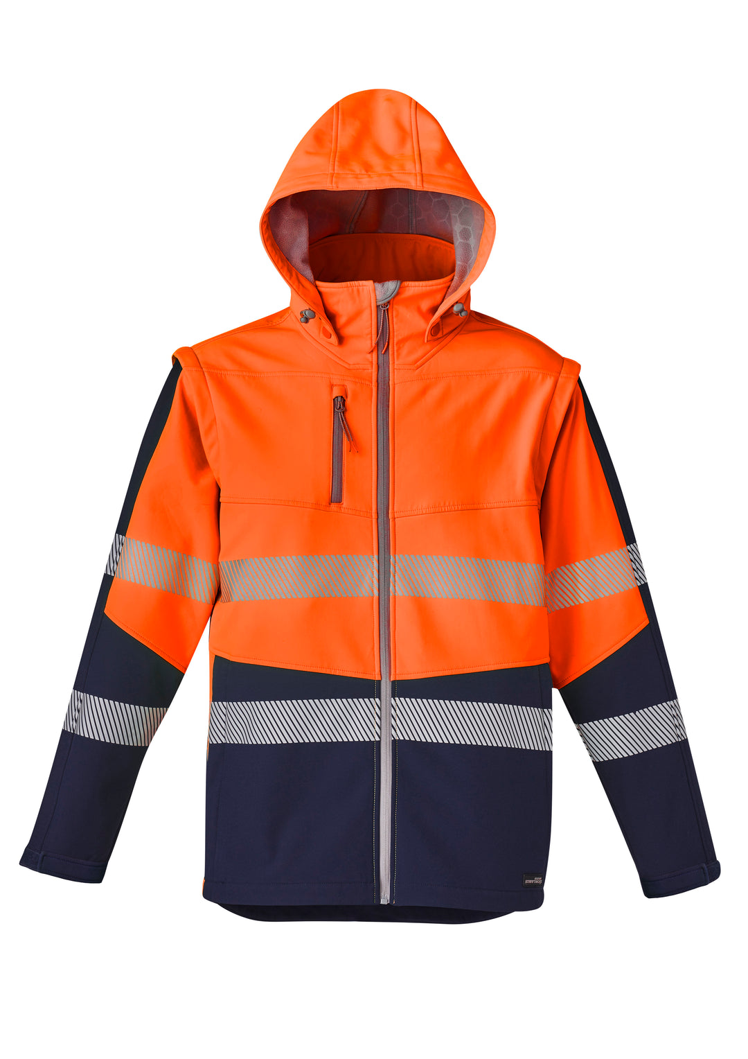 Syzmik ZJ453 Unisex Streetworx 2 In 1 Stretch Softshell Jacket