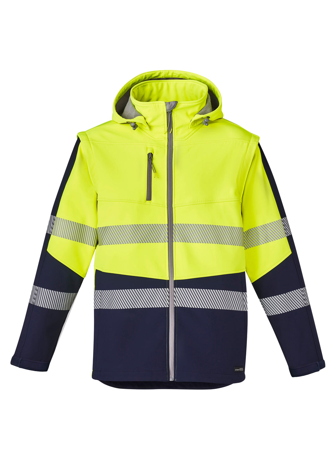 Syzmik ZJ453 Unisex Streetworx 2 In 1 Stretch Softshell Jacket