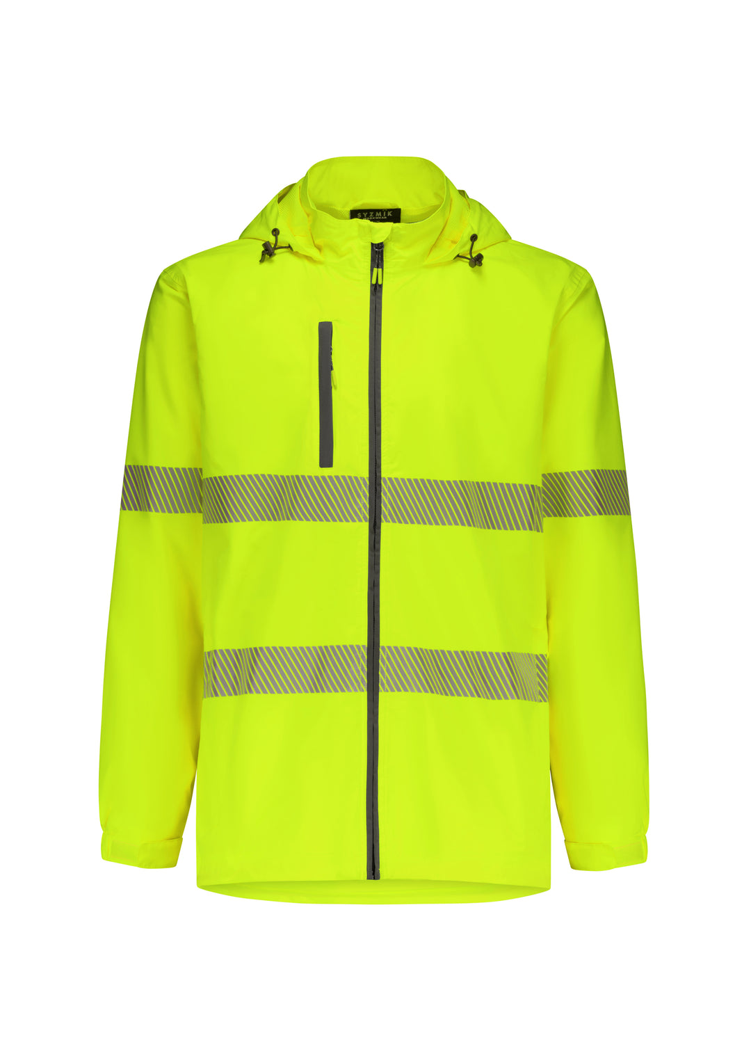 Syzmik ZJ560 Unisex Super Light Segmented Tape Packable Rain Jacket