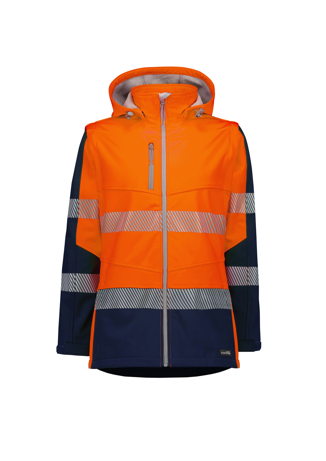 Syzmik ZJ753 Womens Streetworx 2 In 1 Stretch Softshell Jacket