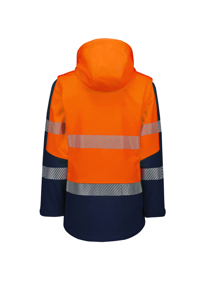 Syzmik ZJ753 Womens Streetworx 2 In 1 Stretch Softshell Jacket