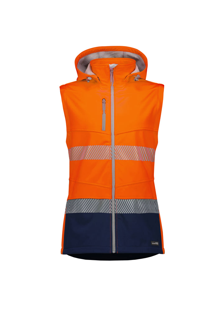 Syzmik ZJ753 Womens Streetworx 2 In 1 Stretch Softshell Jacket