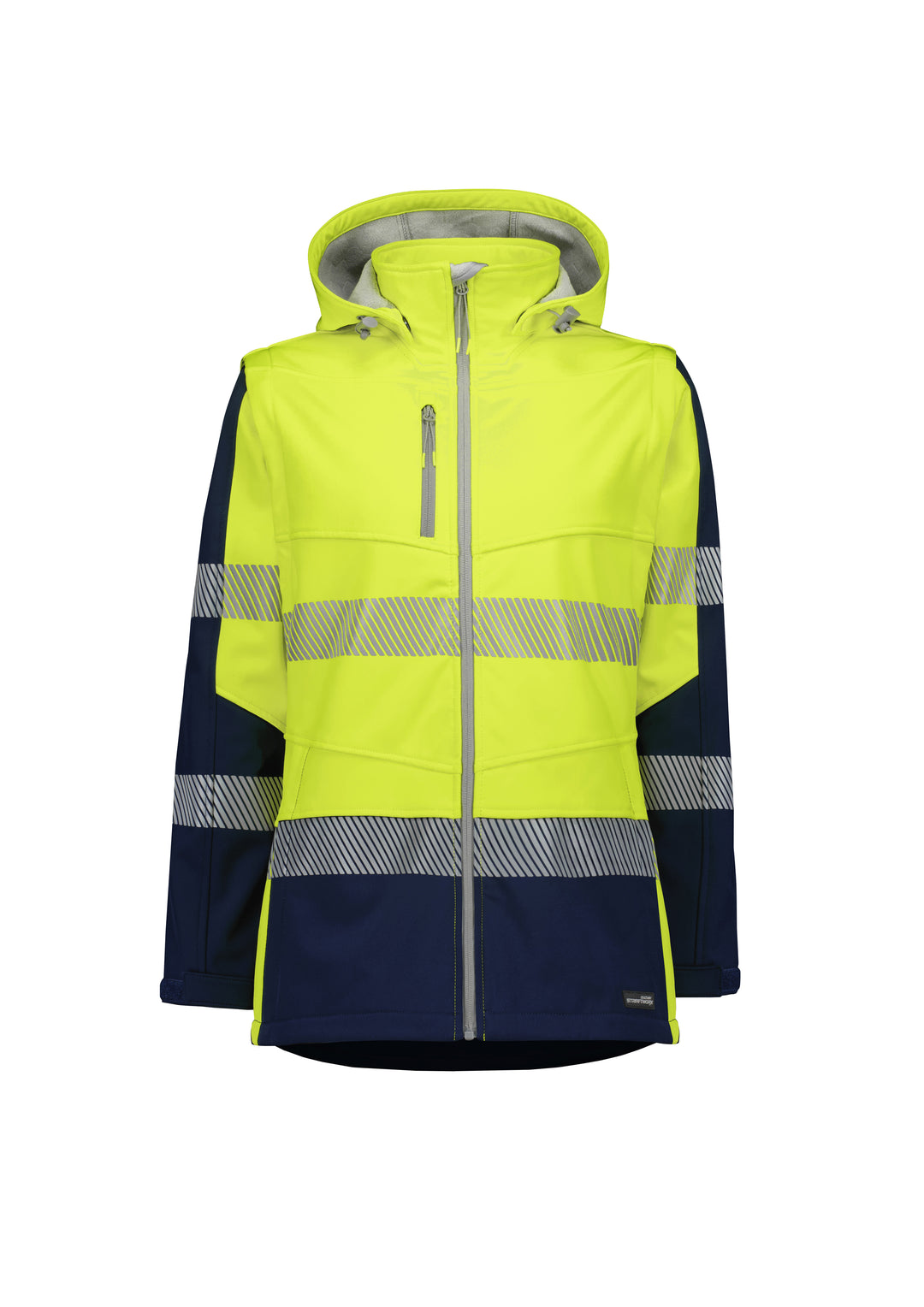 Syzmik ZJ753 Womens Streetworx 2 In 1 Stretch Softshell Jacket