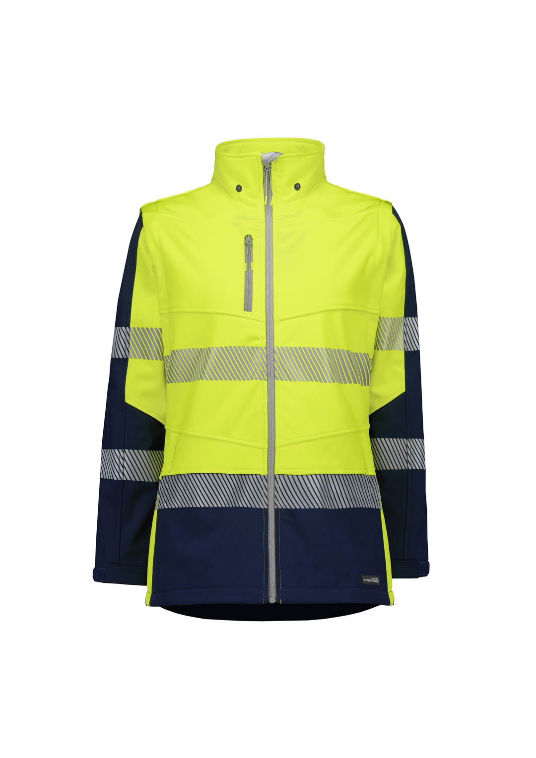 Syzmik ZJ753 Womens Streetworx 2 In 1 Stretch Softshell Jacket