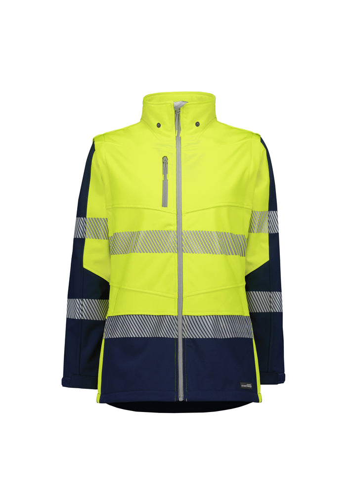Syzmik ZJ753 Womens Streetworx 2 In 1 Stretch Softshell Jacket
