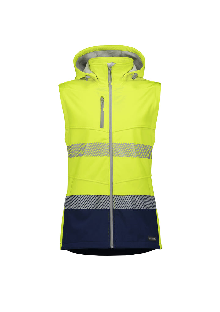 Syzmik ZJ753 Womens Streetworx 2 In 1 Stretch Softshell Jacket