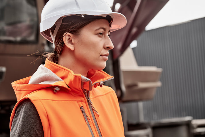 Syzmik ZJ753 Womens Streetworx 2 In 1 Stretch Softshell Jacket
