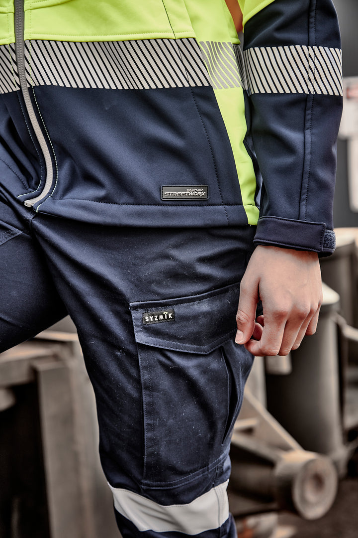 Syzmik ZJ753 Womens Streetworx 2 In 1 Stretch Softshell Jacket