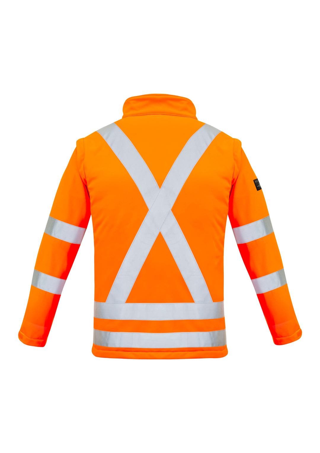 Syzmik Womens Hi Vis Rail X Back 2 In 1 Softshell Jacket