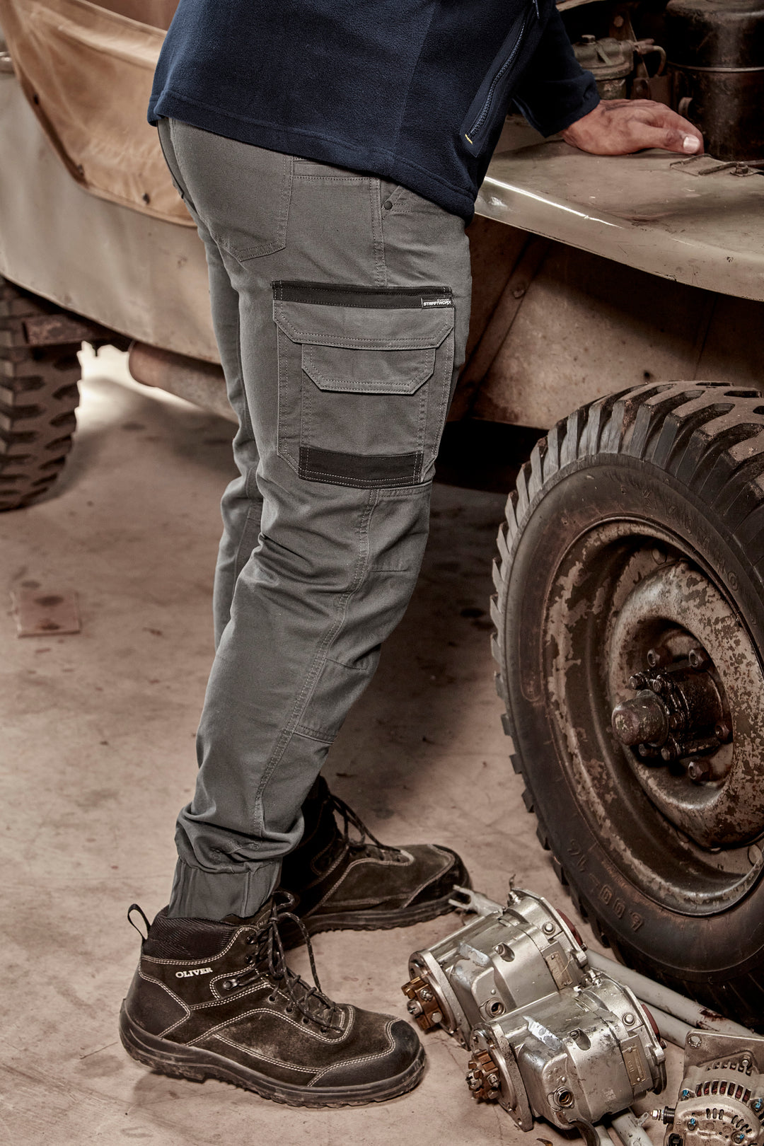 Syzmik ZP420 Mens Streetworx Heritage Pant - Cuffed
