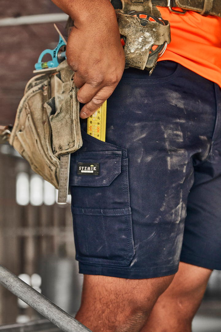 Syzmik ZS235 Mens Essential Stretch Cargo Short