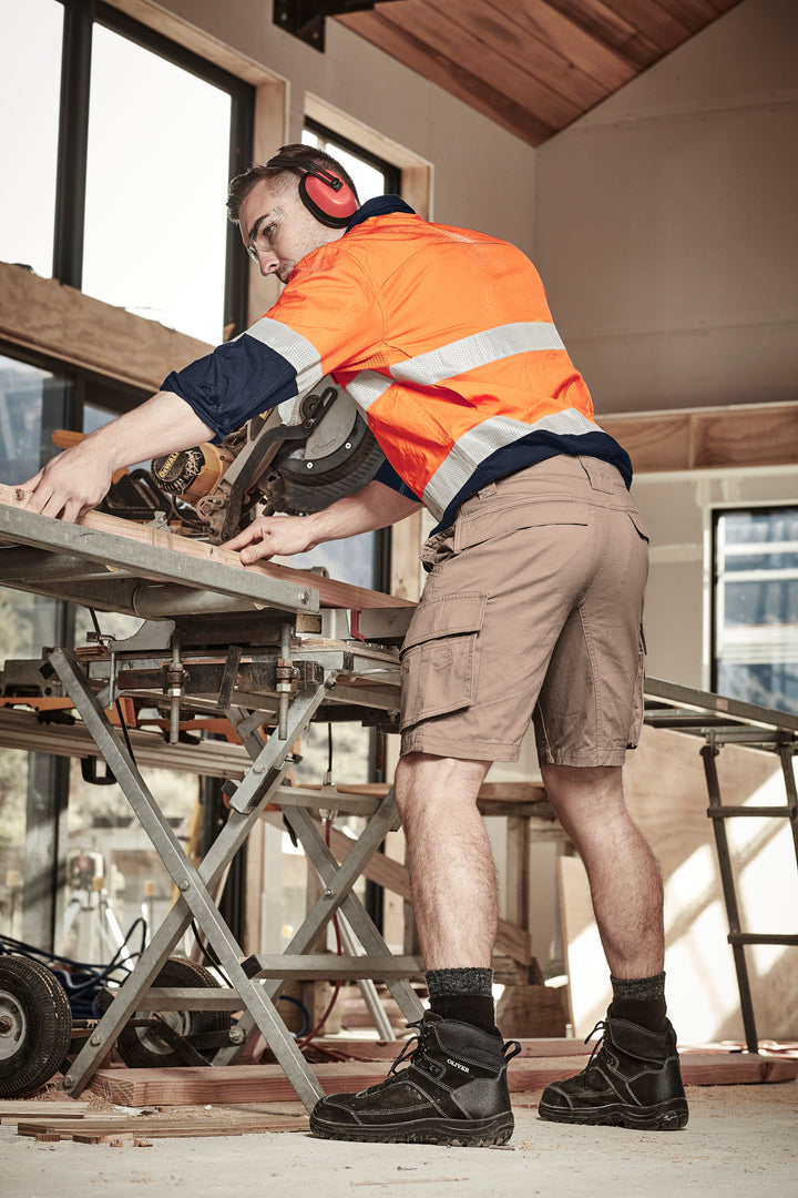Syzmik ZS360 Mens Streetworx Curved Cargo Short