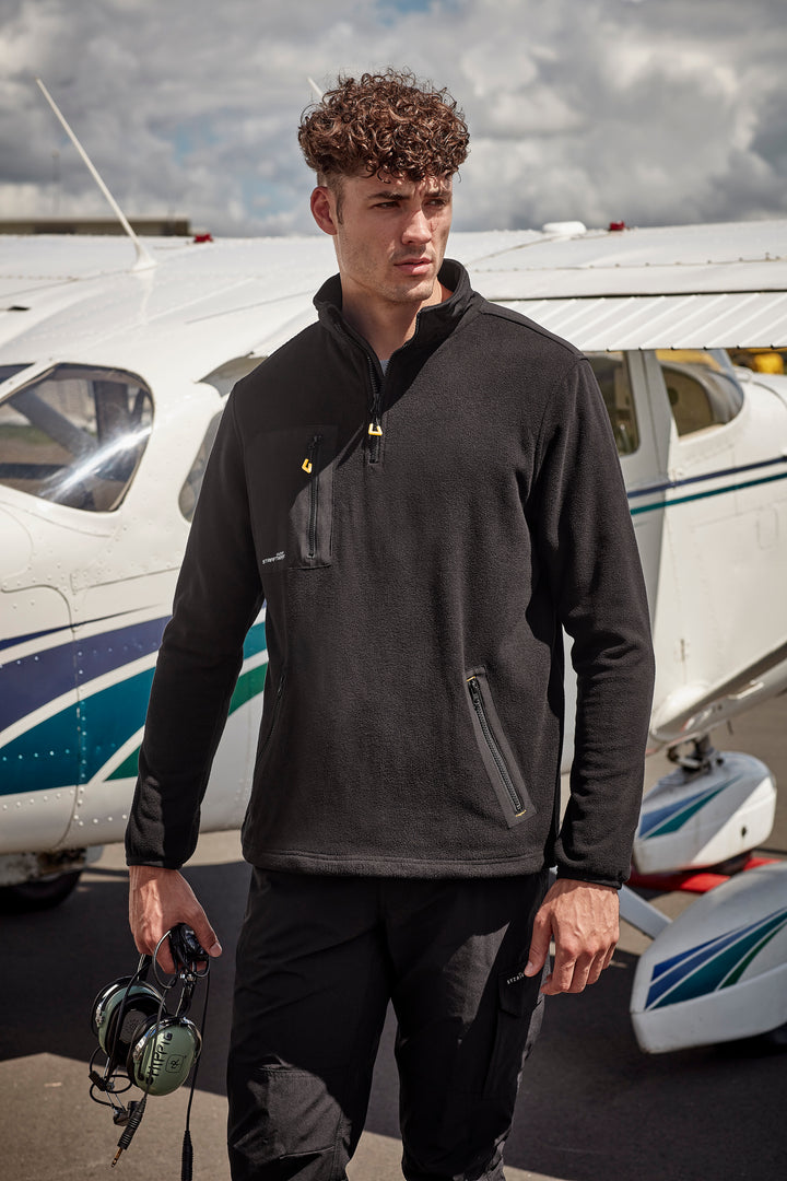 Syzmik ZT210 Unisex Streetworx Lightweight 1/4 Zip Polar Fleece