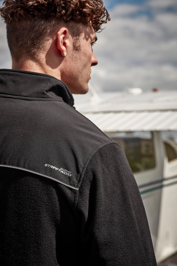 Syzmik ZT210 Unisex Streetworx Lightweight 1/4 Zip Polar Fleece