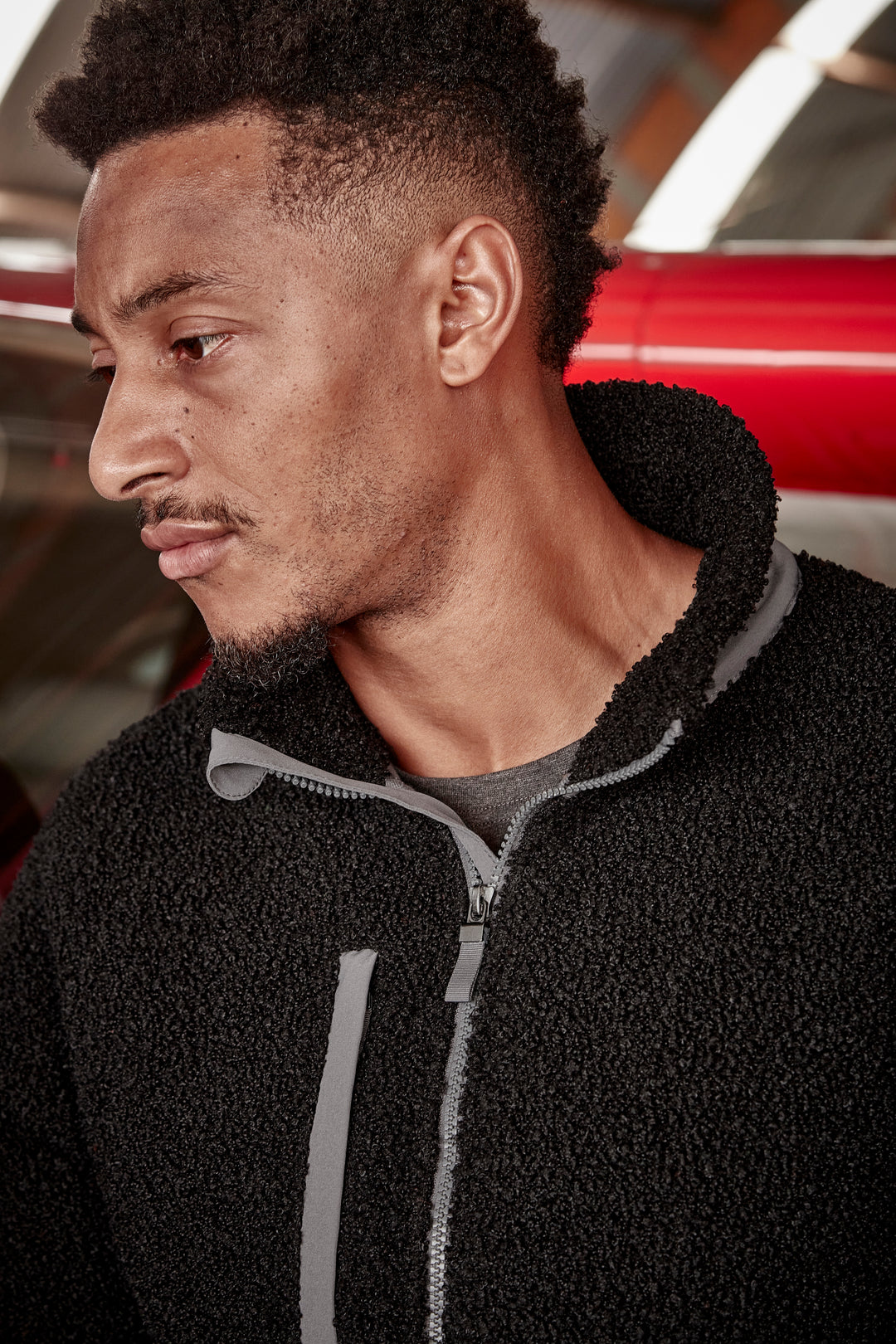 Syzmik ZT285 Unisex Streetworx Full Zip Sherpa Fleece