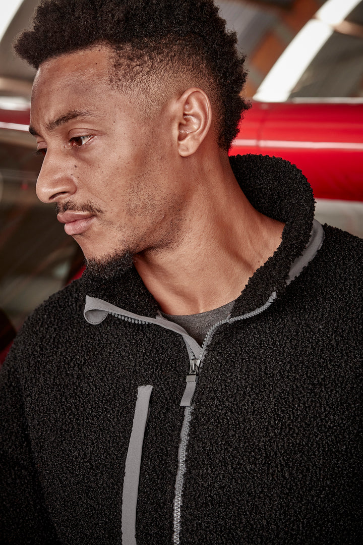 Syzmik ZT285 Unisex Streetworx Full Zip Sherpa Fleece