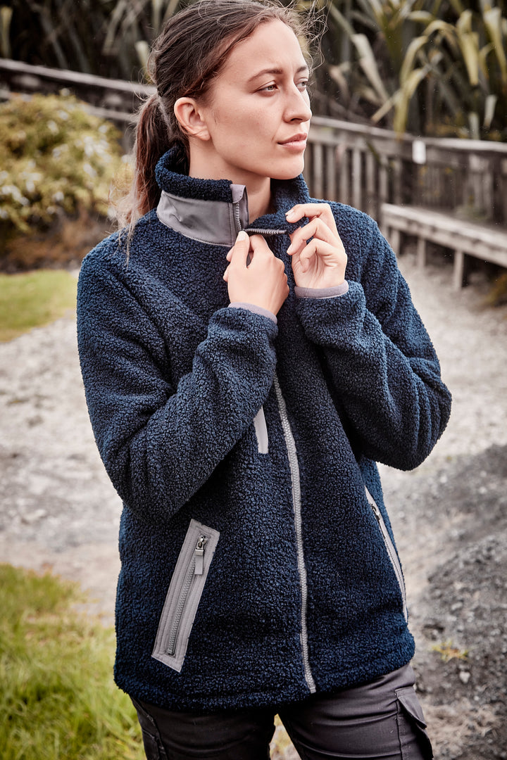 Syzmik ZT285 Unisex Streetworx Full Zip Sherpa Fleece