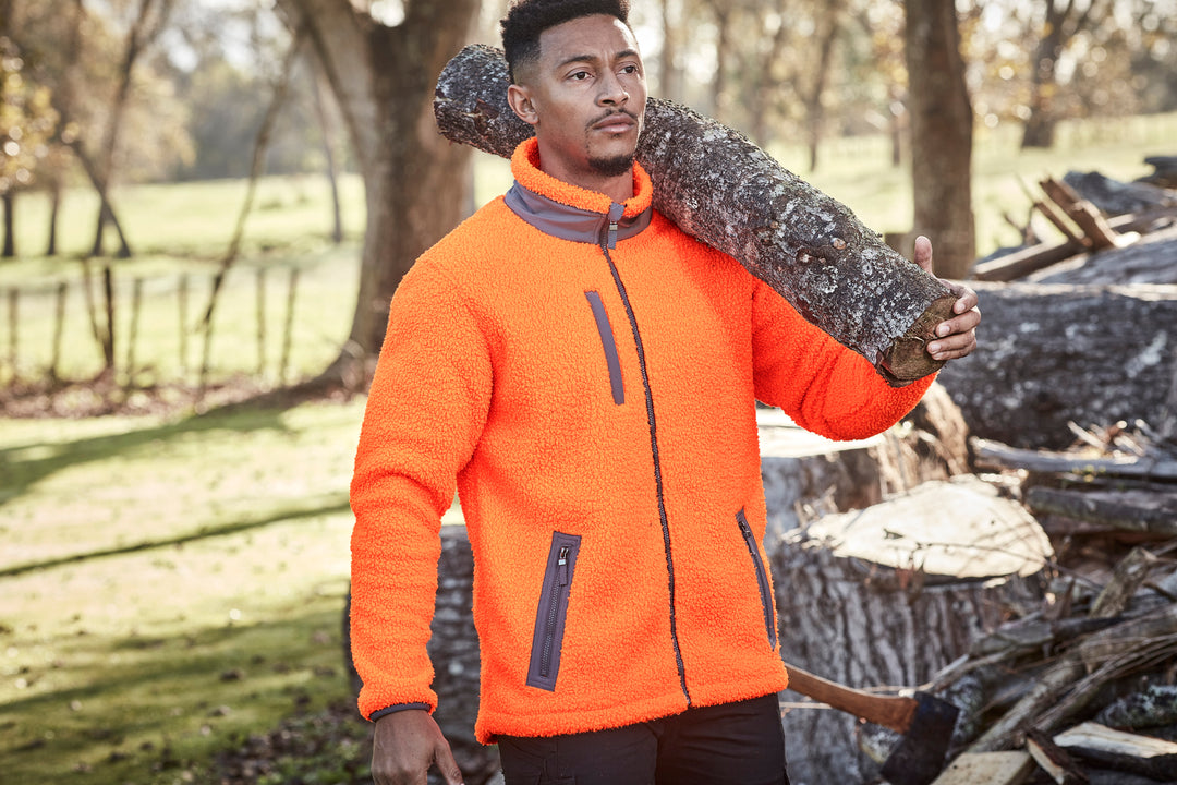 Syzmik ZT285 Unisex Streetworx Full Zip Sherpa Fleece