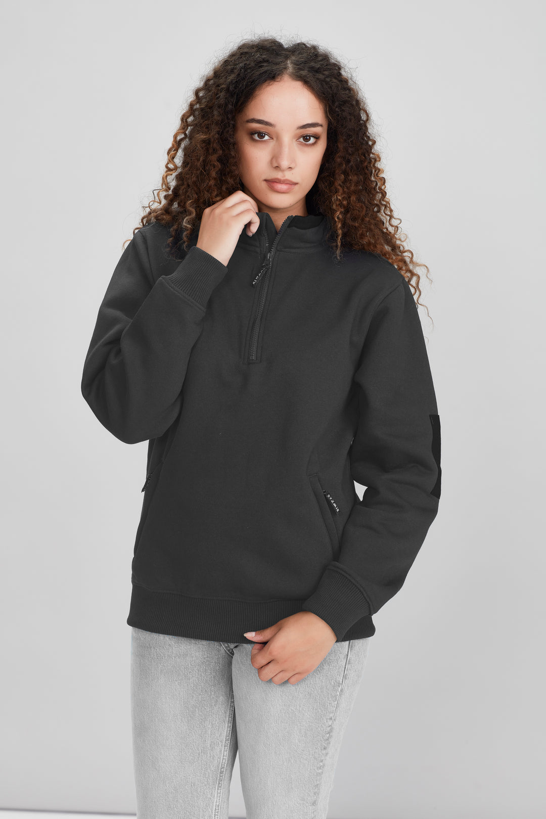 Syzmik ZT366 Unisex 1/4 Zip Brushed Fleece Pullover