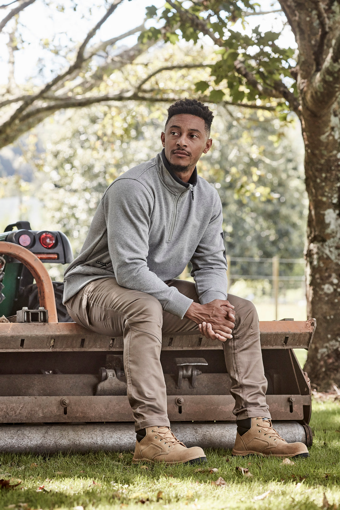 Syzmik ZT366 Unisex 1/4 Zip Brushed Fleece Pullover