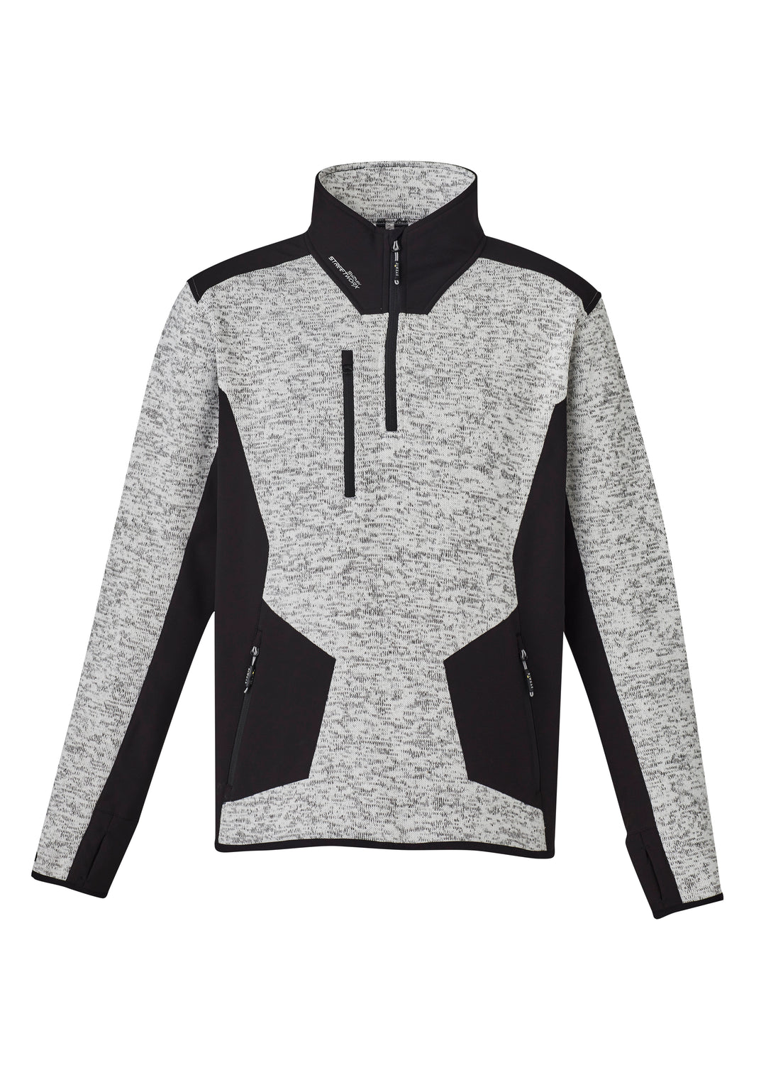 Syzmik ZT380 Unisex Streetworx Reinforced Knit 1/2 Zip Pullover