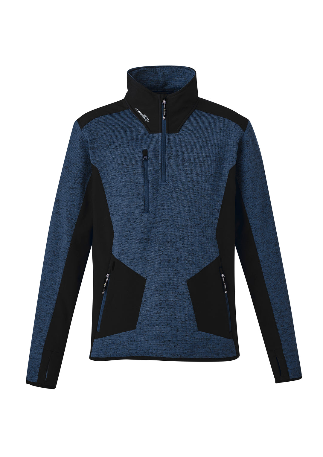 Syzmik ZT380 Unisex Streetworx Reinforced Knit 1/2 Zip Pullover