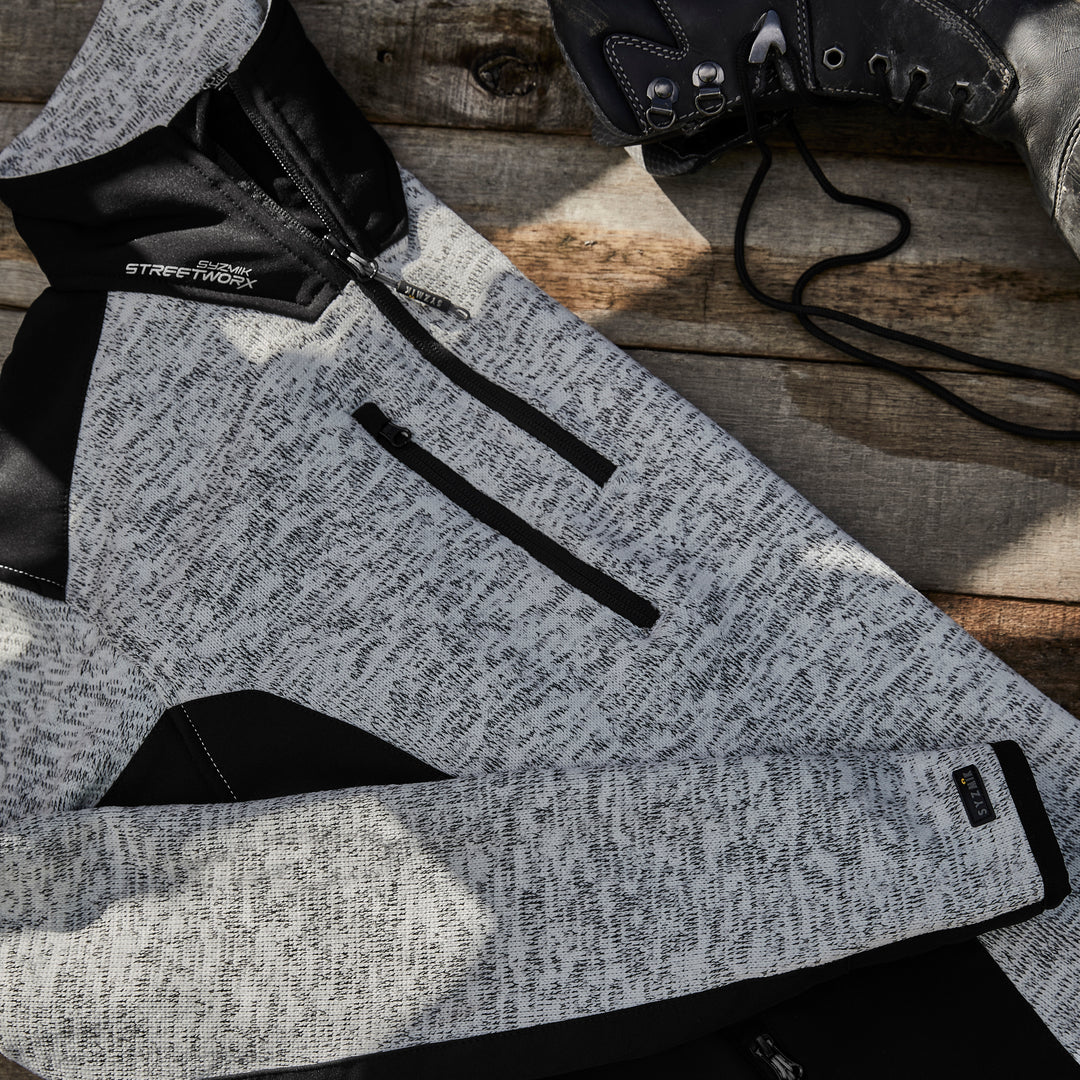 Syzmik ZT380 Unisex Streetworx Reinforced Knit 1/2 Zip Pullover