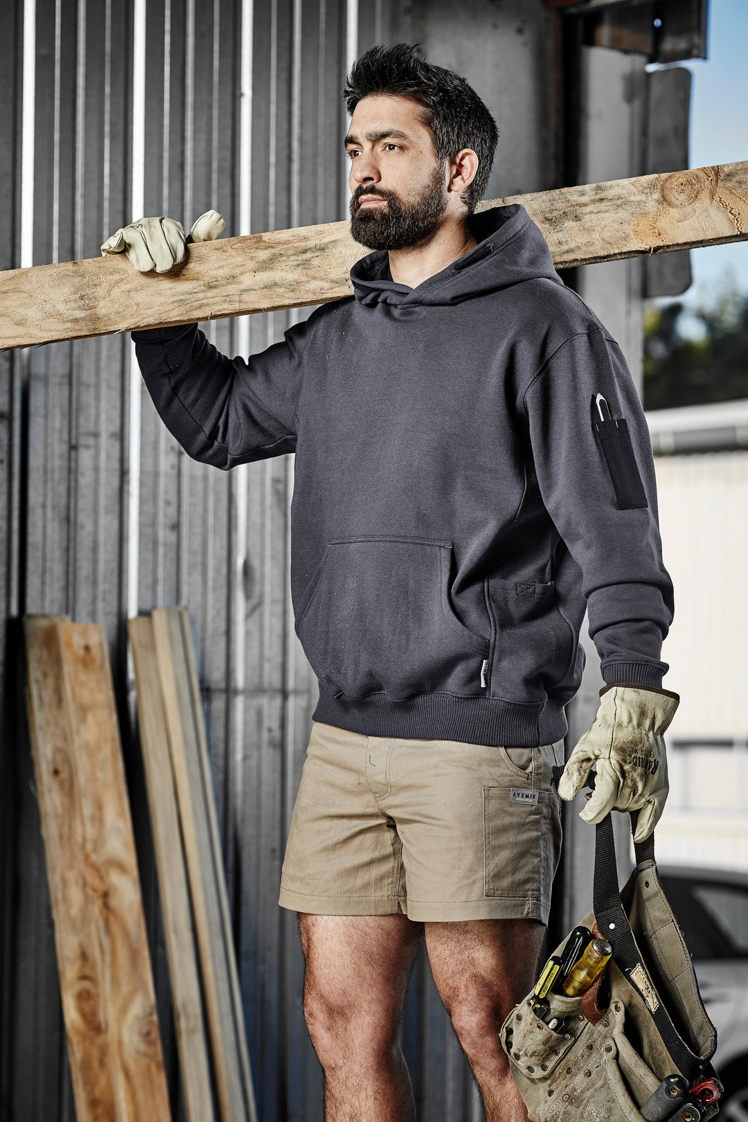 Syzmik ZT467 Unisex Multi-Pocket Hoodie