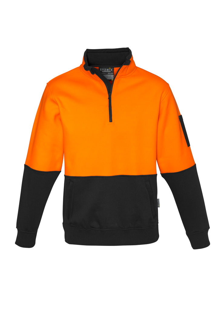 Syzmik ZT476 Unisex Hi Vis 1/2 Zip Pullover