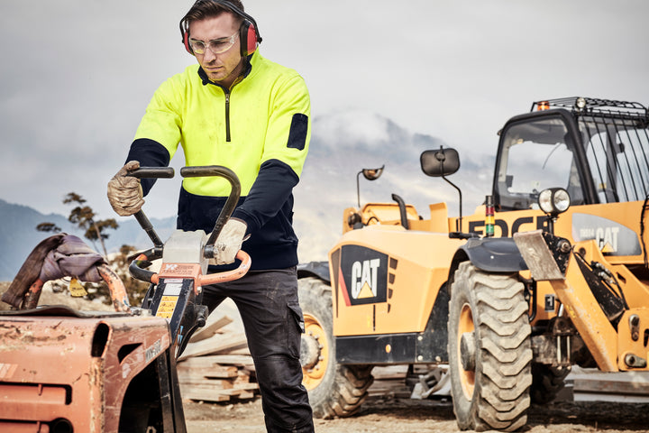 Syzmik ZT476 Unisex Hi Vis 1/2 Zip Pullover