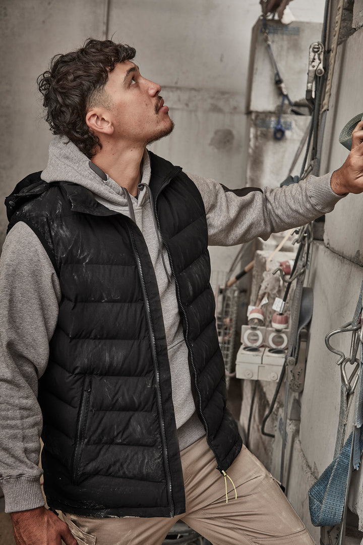 Syzmik ZV245 Unisex Streetworx Hooded Puffer Vest